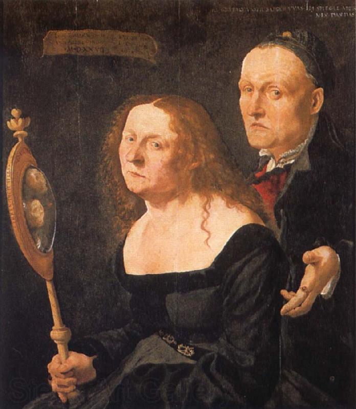Lucas Furtenagel The painter Hans Burgkmair and his wife Anna,nee Allerlai Spain oil painting art